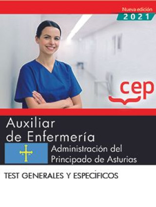 Carte Auxiliar de Enfermería. Administración del Principado de Asturias. Test Generale 