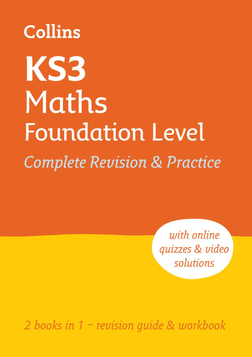 Könyv KS3 Maths Foundation Level All-in-One Complete Revision and Practice Collins KS3
