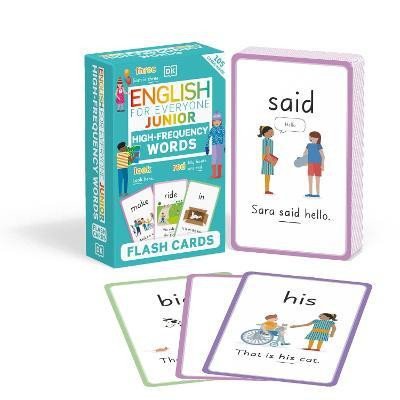 Printed items English for Everyone Junior High-Frequency Words Flash Cards DK