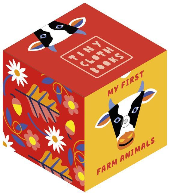 Boek My First Farm Animals: A Cloth Book with First Animal Words Margaux Carpentier