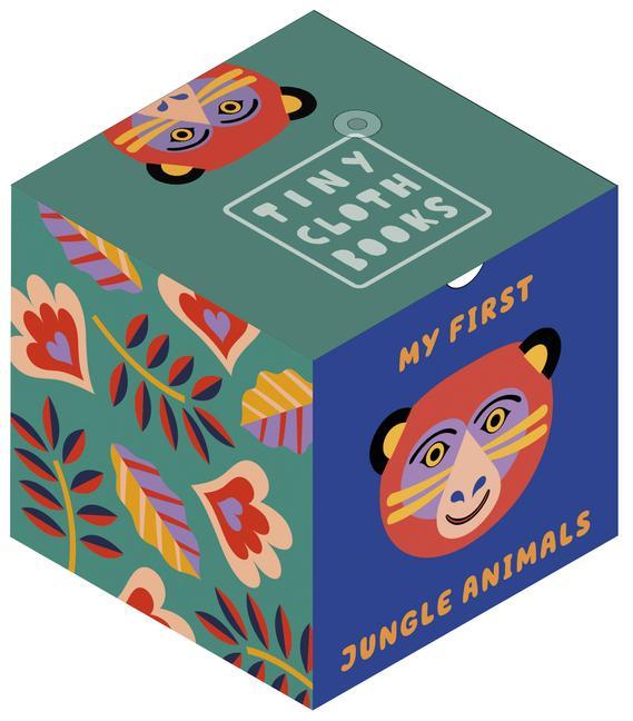 Kniha My First Jungle Animals: A Cloth Book with First Animal Words Margaux Carpentier
