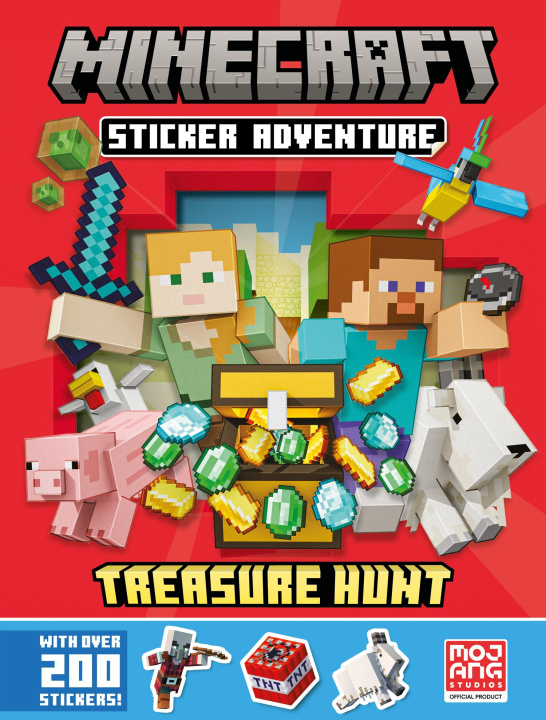Carte Minecraft Sticker Adventure: Treasure Hunt 