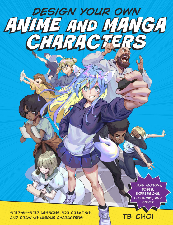 Książka Design Your Own Anime and Manga Characters 