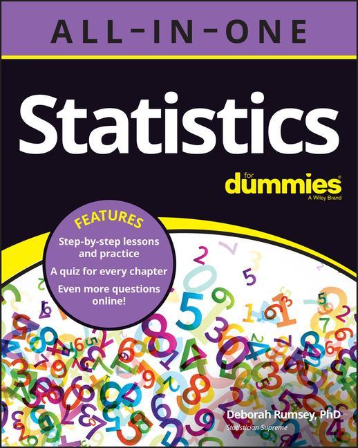 Könyv Statistics All-in-One For Dummies (+ Chapter Quizzes Online) Deborah J. Rumsey