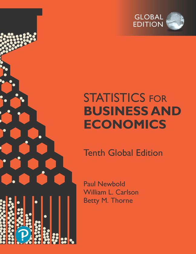 Könyv Statistics for Business and Economics, Global Edition Paul Newbold