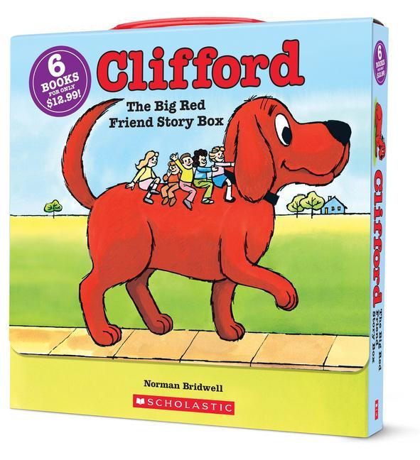 Książka Clifford the Big Red Friend Story Box Norman Bridwell