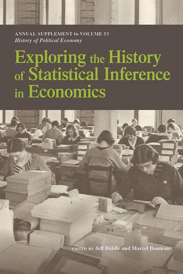 Knjiga Exploring the History of Statistical Inference in Economics Marcel Boumans