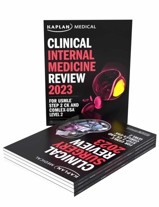 Kniha Clinical Medicine Complete 5-Book Subject Review 2023: For USMLE Step 2 Ck and Comlex-USA Level 2 