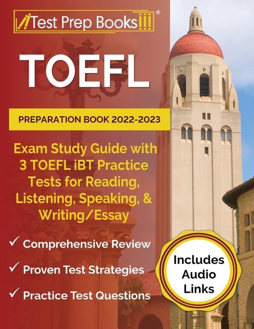 Könyv TOEFL Preparation Book 2022-2023 Joshua Rueda