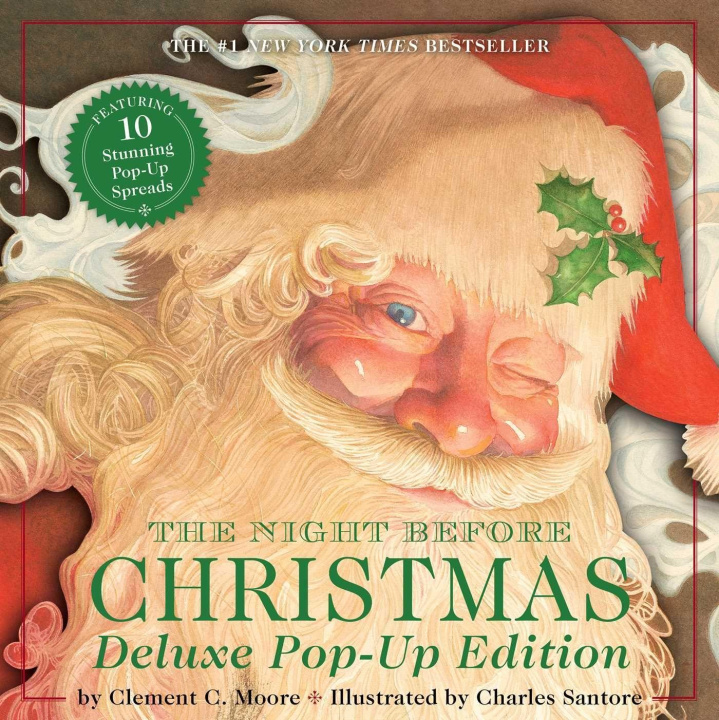 Carte The Night Before Christmas Pop Up Book: A Pop-Up Edition Charles Santore