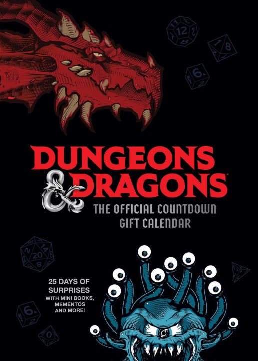 Carte Dungeons & Dragons: The Official Countdown Gift Calendar 