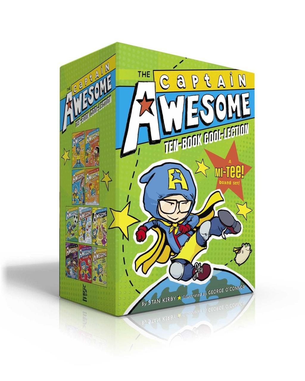 Книга The Captain Awesome Ten-Book Cool-Lection (Boxed Set): Captain Awesome to the Rescue!; vs. Nacho Cheese Man; And the New Kid; Takes a Dive; Soccer Sta George O'Connor