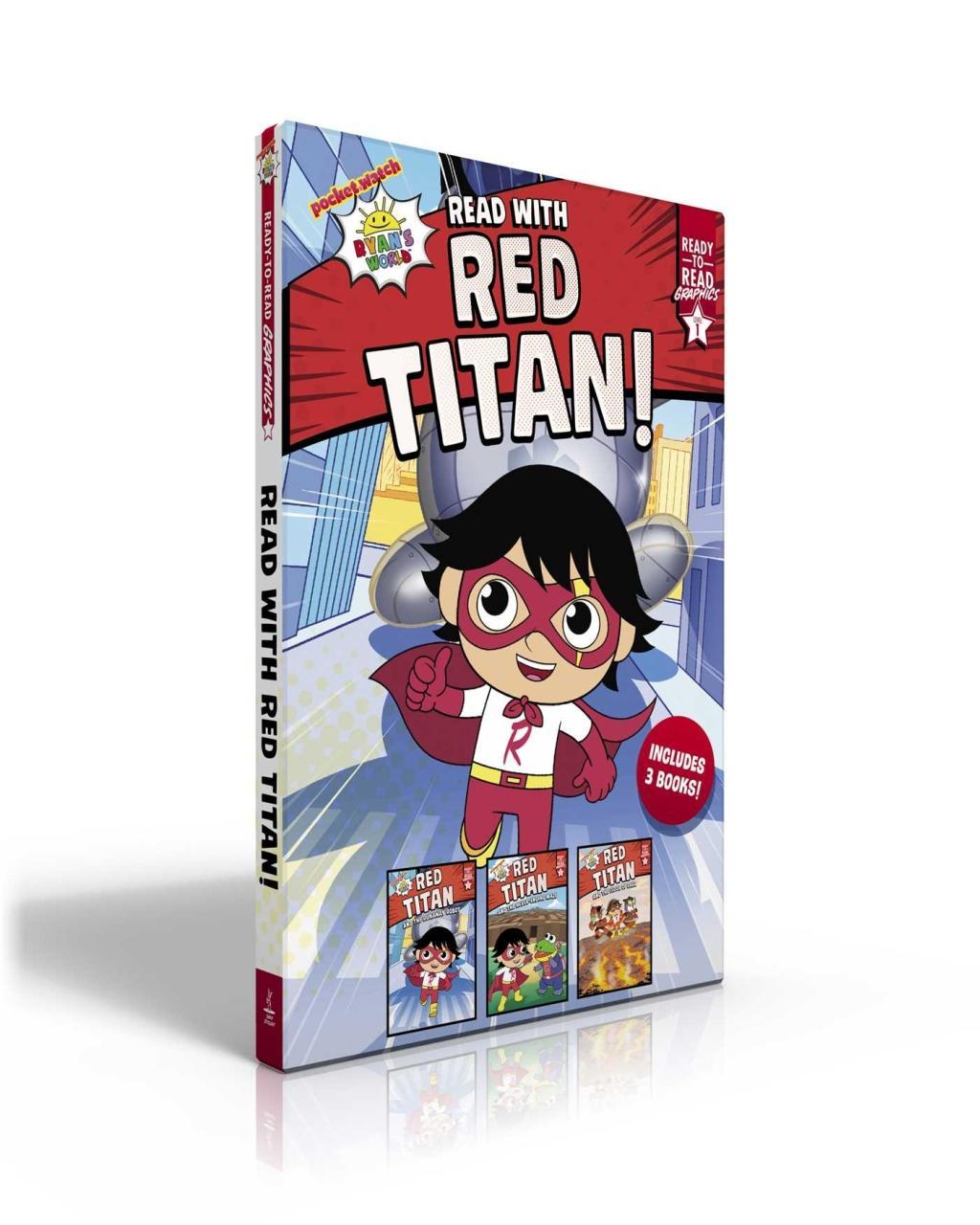 Книга Read with Red Titan! (Boxed Set): Red Titan and the Runaway Robot; Red Titan and the Never-Ending Maze; Red Titan and the Floor of Lava 