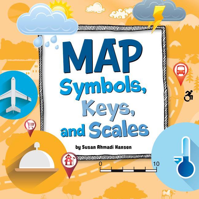 Kniha Map Symbols, Keys, and Scales Hansen