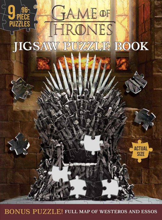 Carte Game of Thrones Jigsaw Puzzle Book 