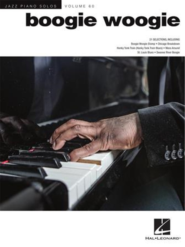 Carte Boogie Woogie: Jazz Piano Solos Series Volume 60 