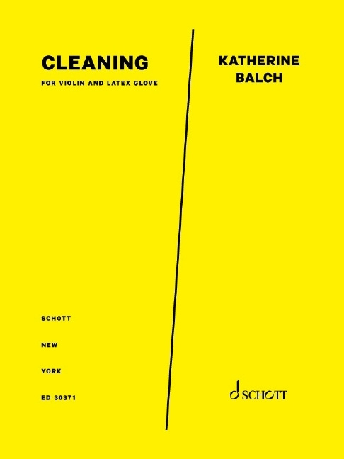 Carte Cleaning for Violin and Latex Glove Full Score: Violin and Latex Glove Full Score 