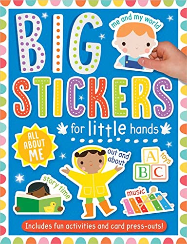 Książka Big Stickers for Little Hands All About Me Bethany Downing