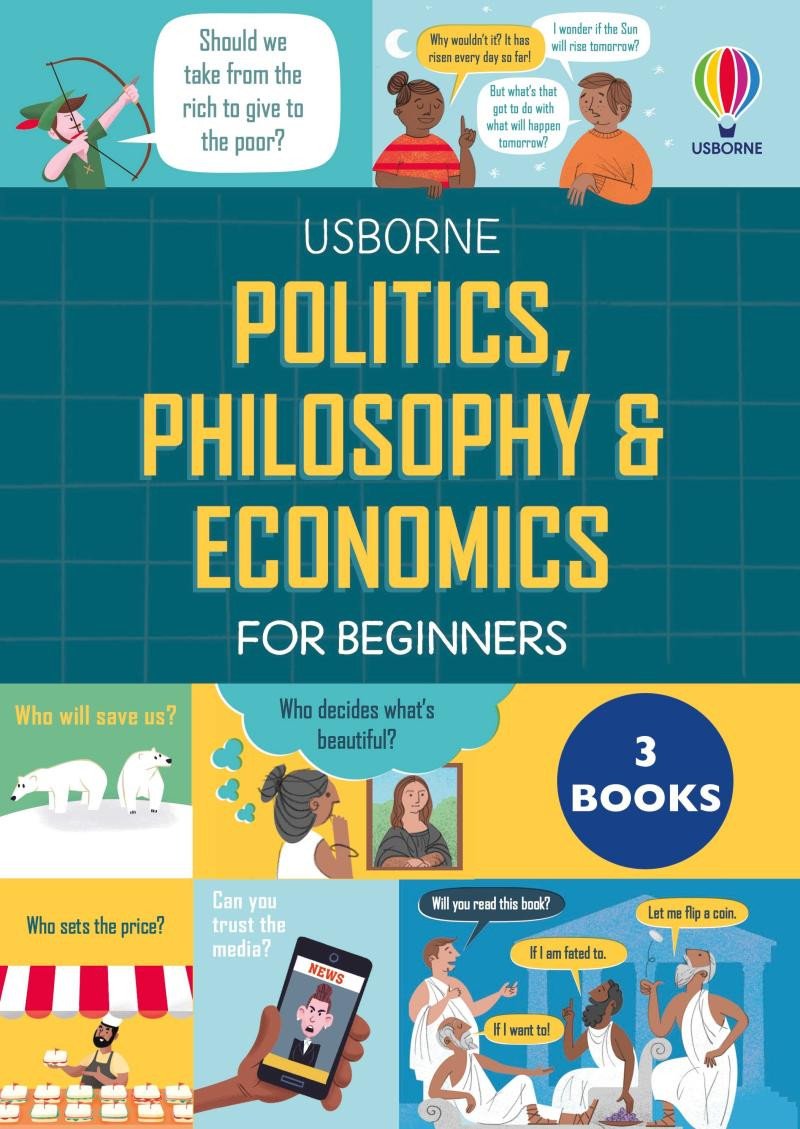 Könyv Politics, Philosophy and Economics for Beginners - 3 Book Set NOT KNOWN
