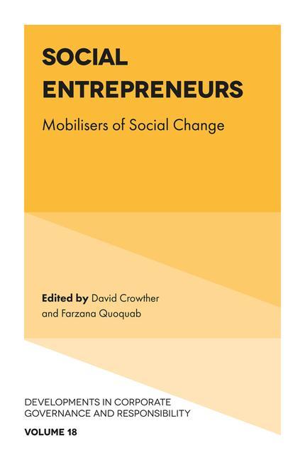 Libro Social Entrepreneurs David Crowther