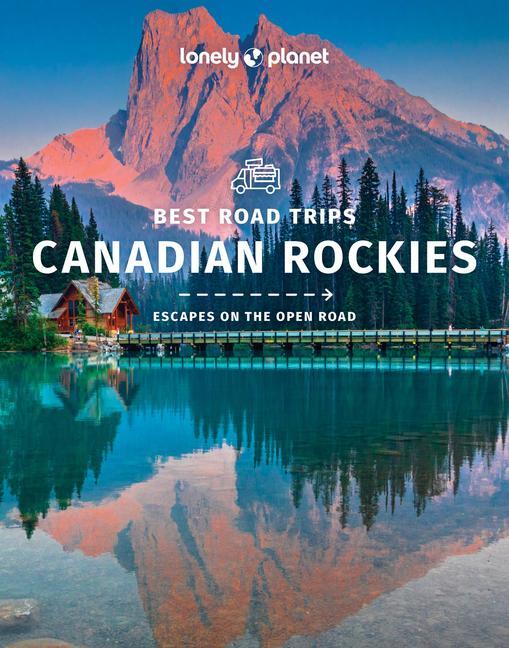 Carte Lonely Planet Best Road Trips Canadian Rockies 