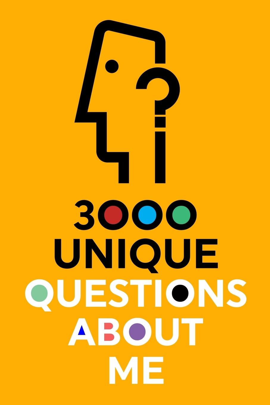 Książka 3000 Unique Questions About Me 