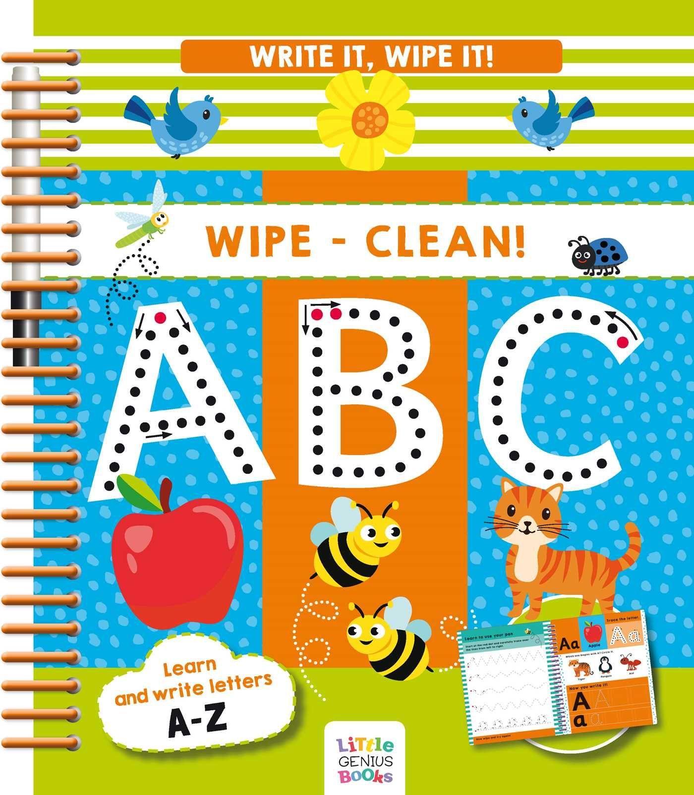 Книга Write It, Wipe It! Wipe-Clean ABC 