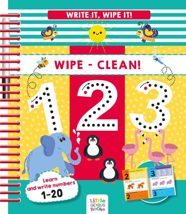 Kniha Write It, Wipe It! Wipe-Clean 123 
