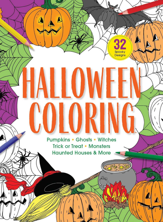 Könyv Halloween Coloring 