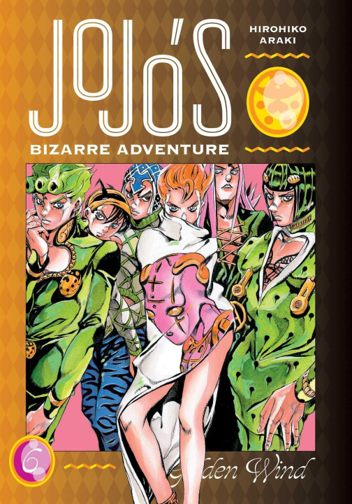 Book Jojo's Bizarre Adventure: Part 5 - Golden Wind, Vol. 6 Hirohiko Araki