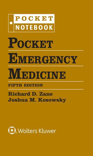 Kniha Pocket Emergency Medicine 