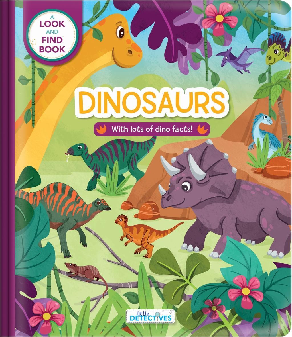Książka Little Detectives: Dinosaurs Carine Laforest