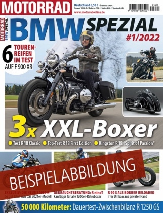 Книга Motorrad BMW Spezial - 01/2022 