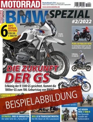 Kniha Motorrad BMW Spezial - 02/2022 