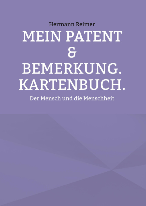 Knjiga Mein PATENT & Bemerkung. Kartenbuch. 