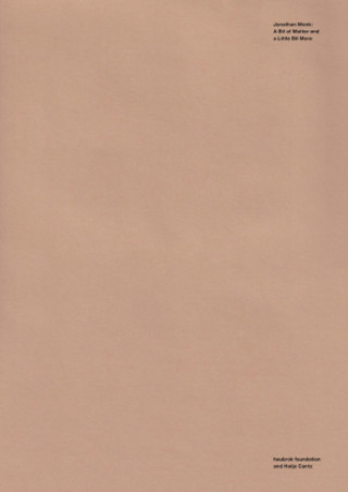 Book JONATHAN MONK BILINGUAL EDITION haubrok foundation