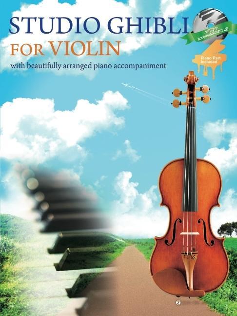 Книга Studio Ghibli for Violin and Piano Book/CD 