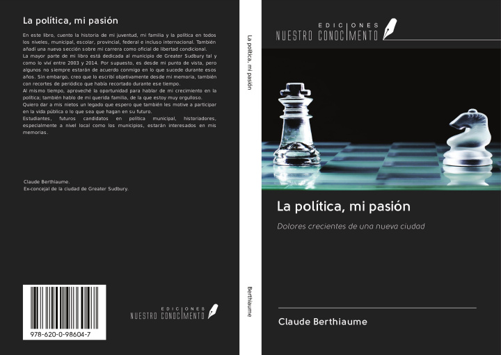 Knjiga La política, mi pasión 