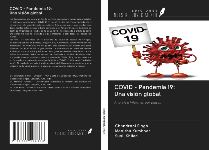 Knjiga COVID - Pandemia 19: Una visión global Manisha Kumbhar