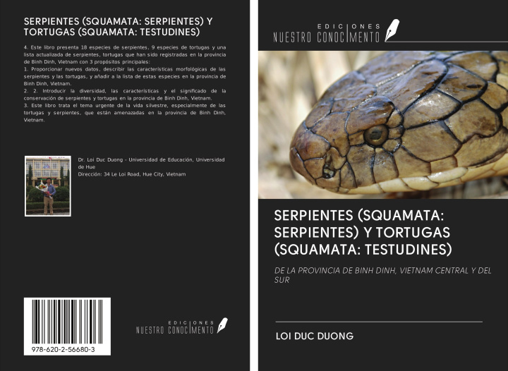 Knjiga SERPIENTES (SQUAMATA: SERPIENTES) Y TORTUGAS (SQUAMATA: TESTUDINES) 