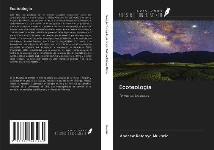 Knjiga Ecoteología 
