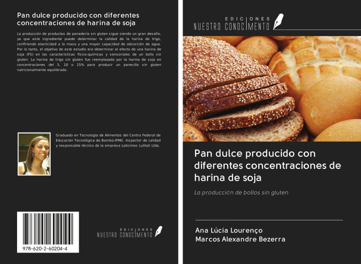 Knjiga Pan dulce producido con diferentes concentraciones de harina de soja Marcos Alexandre Bezerra