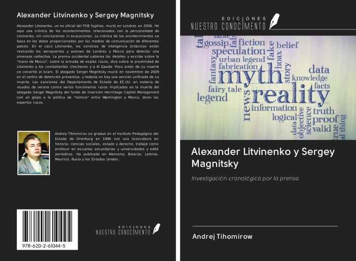 Knjiga Alexander Litvinenko y Sergey Magnitsky 