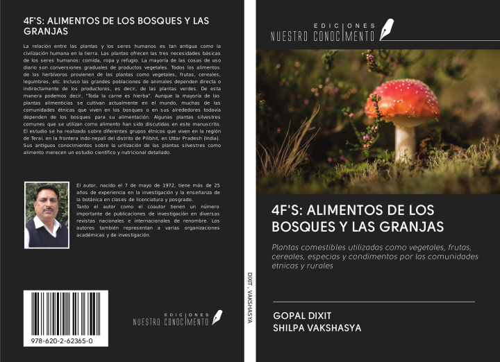 Knjiga 4F'S: ALIMENTOS DE LOS BOSQUES Y LAS GRANJAS Shilpa Vakshasya