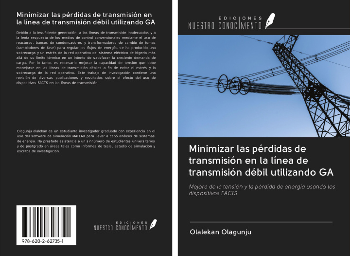 Книга Minimizar las pérdidas de transmisión en la línea de transmisión débil utilizando GA 