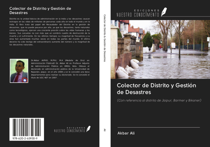 Knjiga Colector de Distrito y Gestión de Desastres 