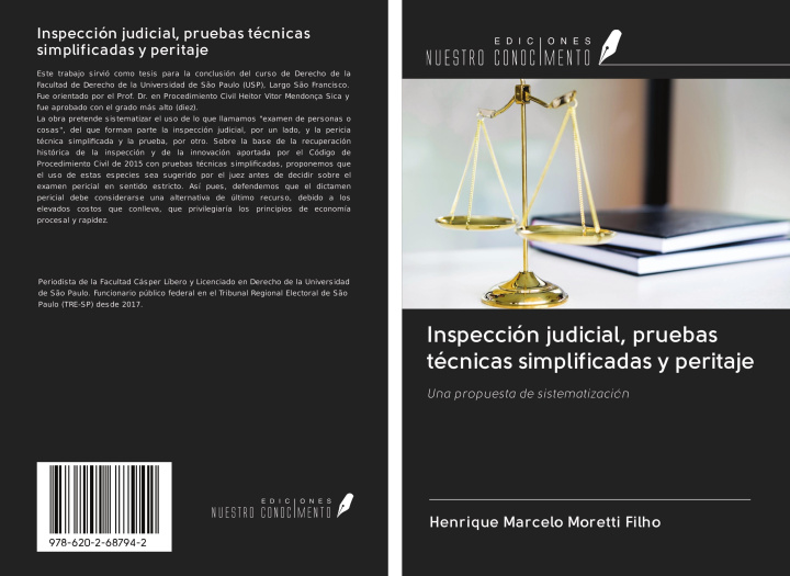 Knjiga Inspección judicial, pruebas técnicas simplificadas y peritaje 