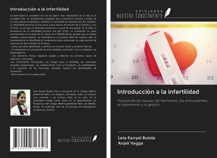 Knjiga Introducción a la infertilidad Anjali Vagga