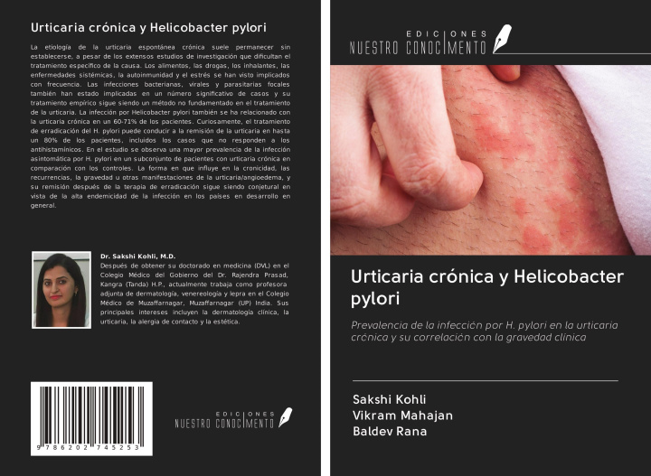 Книга Urticaria crónica y Helicobacter pylori Vikram Mahajan