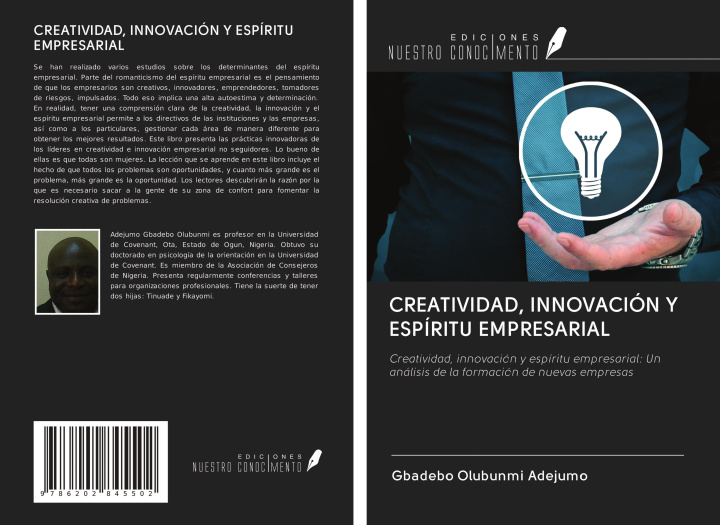 Knjiga CREATIVIDAD, INNOVACIÓN Y ESPÍRITU EMPRESARIAL 